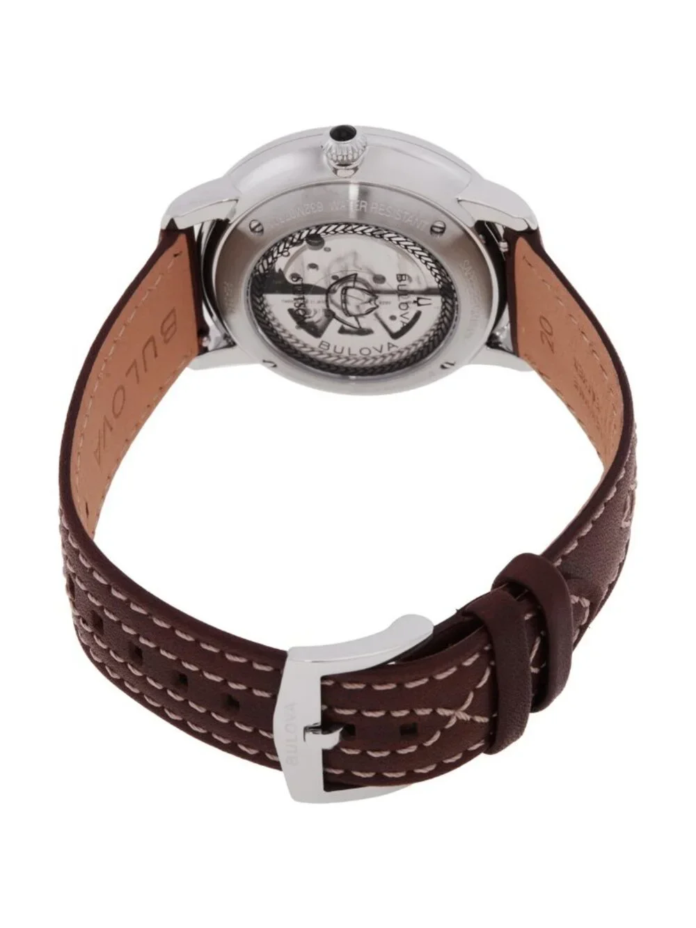 NWT Bulova Longhorn Automatic Black Dial Men's Watch